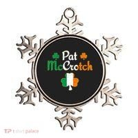 Pat Mccrotch Gift Funny St Patrick's Day Shamrock Irish Gift Ornament thumb 0