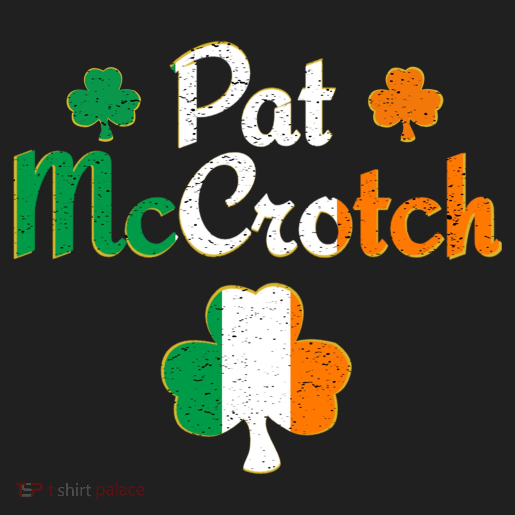 Pat Mccrotch Gift Funny St Patrick's Day Shamrock Irish Gift Hat