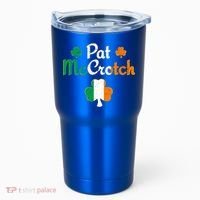 Pat Mccrotch Gift Funny St Patrick's Day Shamrock Irish Gift Tumbler thumb 0