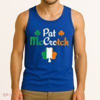 Pat Mccrotch Gift Funny St Patrick's Day Shamrock Irish Gift Tank Top thumb 3
