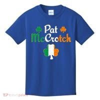 Pat Mccrotch Gift Funny St Patrick's Day Shamrock Irish Gift Kids T-Shirt thumb 0