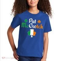 Pat Mccrotch Gift Funny St Patrick's Day Shamrock Irish Gift Kids T-Shirt thumb 2
