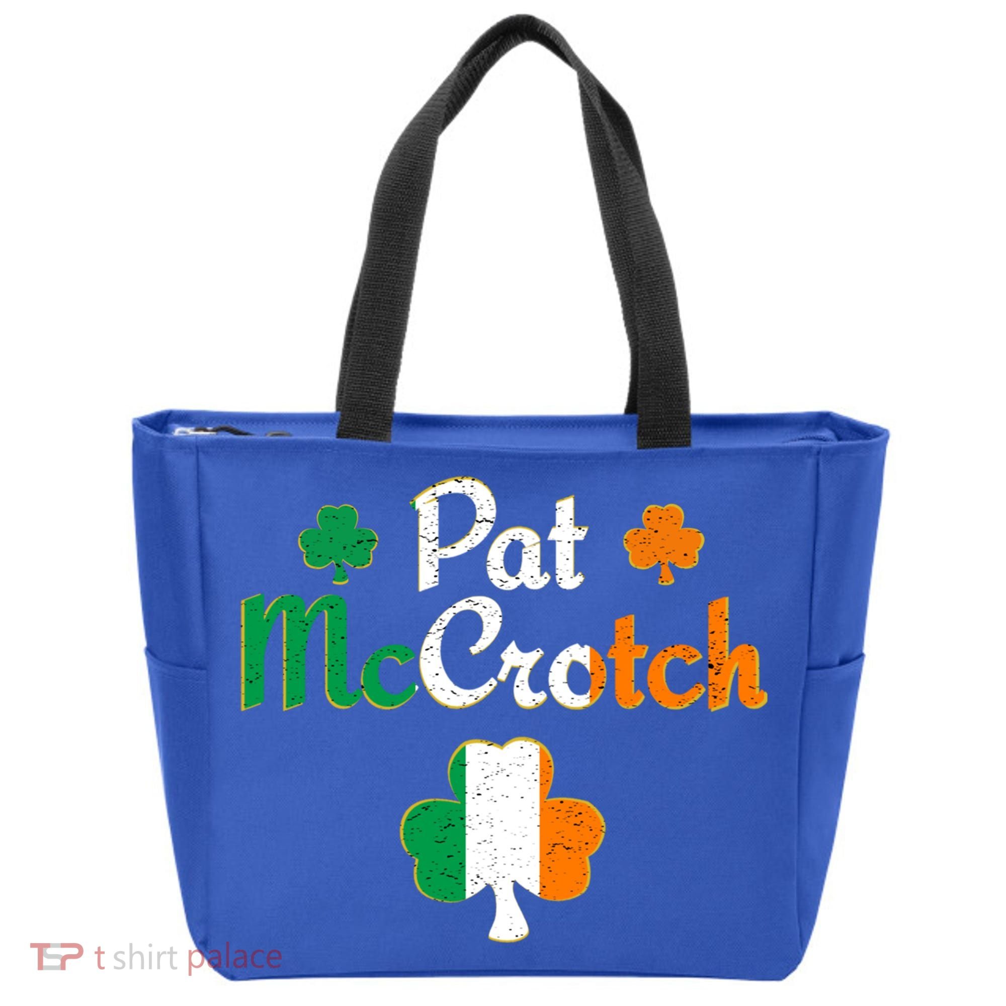 Pat Mccrotch Gift Funny St Patrick's Day Shamrock Irish Gift Tote Bag
