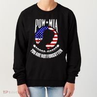 Pow Mia Gift American Flag You Are Not Forgotten Gift Women's Sweatshirt thumb 0