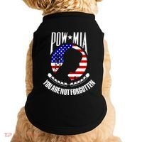 Pow Mia Gift American Flag You Are Not Forgotten Gift Doggie Tank thumb 0