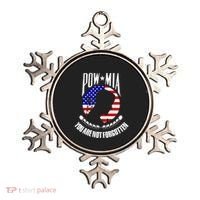 Pow Mia Gift American Flag You Are Not Forgotten Gift Ornament thumb 0