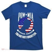 Pow Mia Gift American Flag You Are Not Forgotten Gift T-Shirt thumb 0