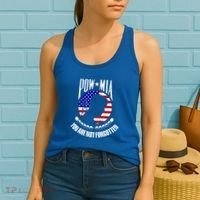 Pow Mia Gift American Flag You Are Not Forgotten Gift Women's Tank Top thumb 2