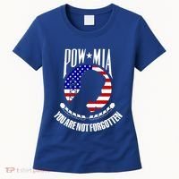 Pow Mia Gift American Flag You Are Not Forgotten Gift Women's T-Shirt thumb 0