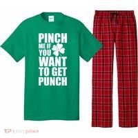 Pinch Me If You Want To Get Punch St Pattys Day Pajama Set thumb 0