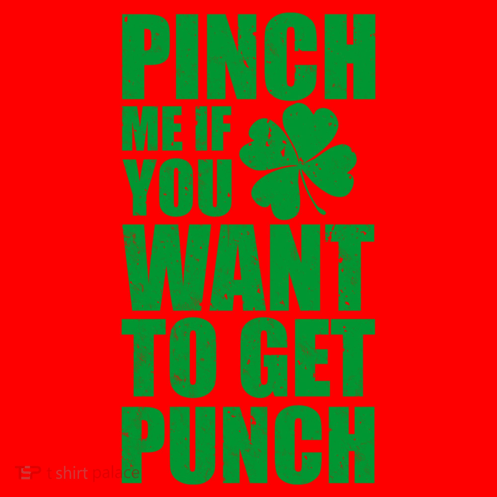 Pinch Me If You Want To Get Punch St Pattys Day Santa Hat
