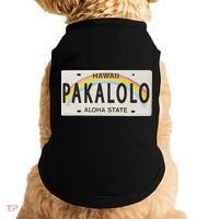 Pakalolo (Marijuana) Hawaii License Plate Doggie Tank thumb 0