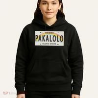 Pakalolo (Marijuana) Hawaii License Plate Hoodie thumb 5
