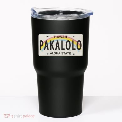 Pakalolo (Marijuana) Hawaii License Plate Tumbler