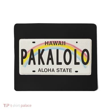 Pakalolo (Marijuana) Hawaii License Plate Mousepad