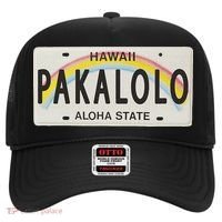 Pakalolo (Marijuana) Hawaii License Plate Hat thumb 0