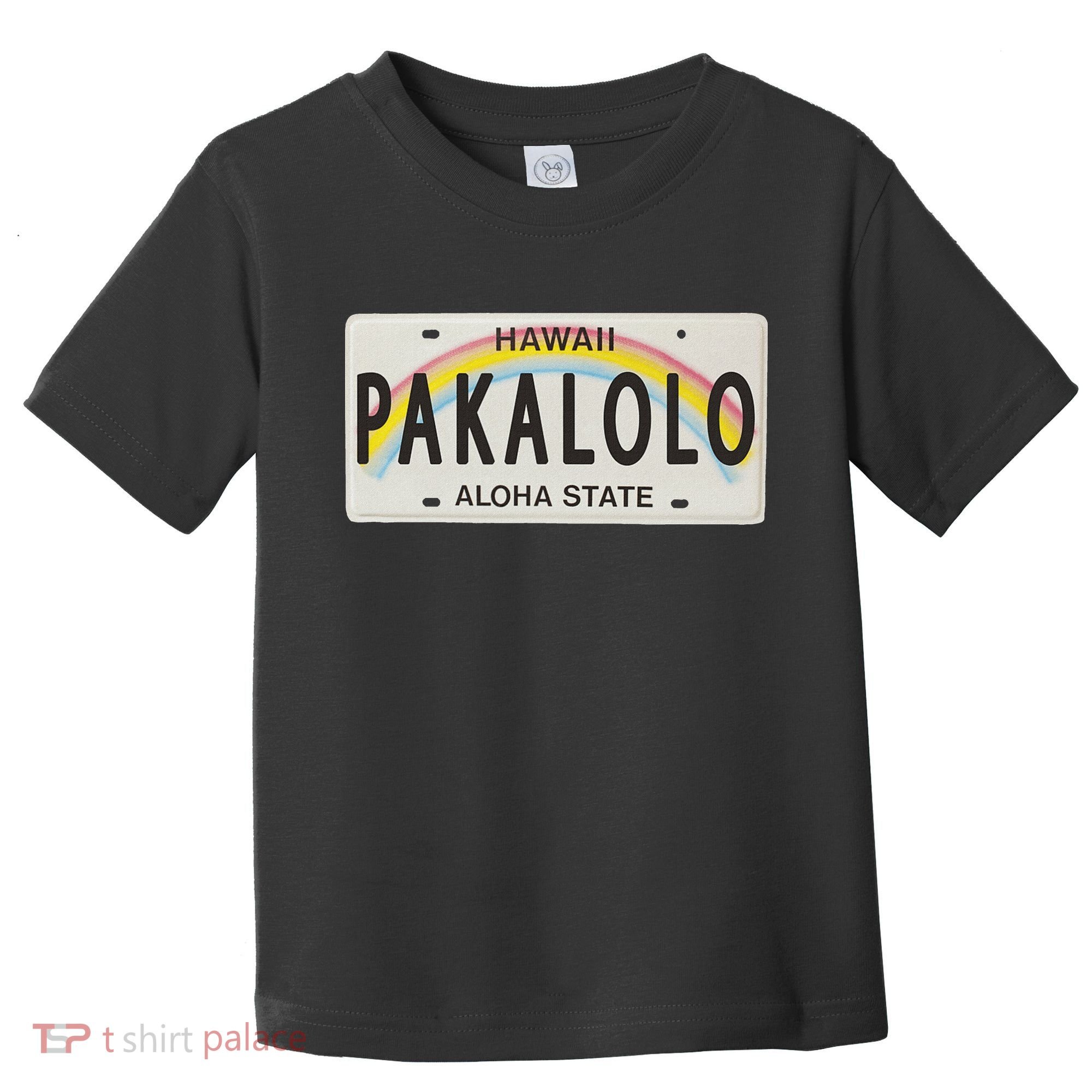 Pakalolo (Marijuana) Hawaii License Plate Toddler T-Shirt