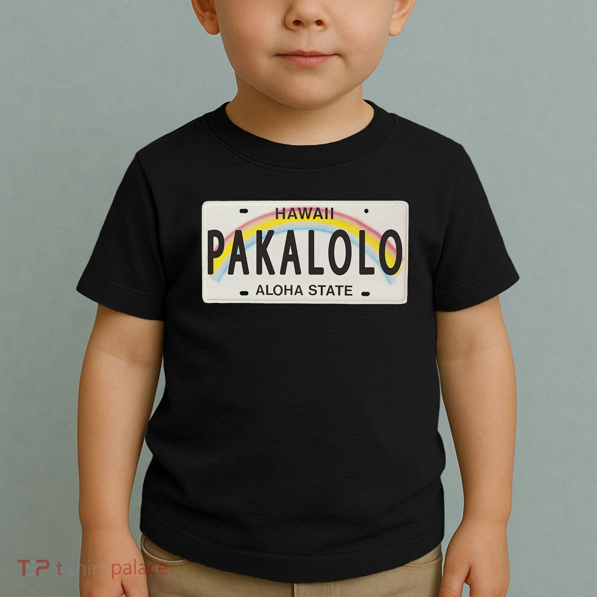 Pakalolo (Marijuana) Hawaii License Plate Toddler T-Shirt