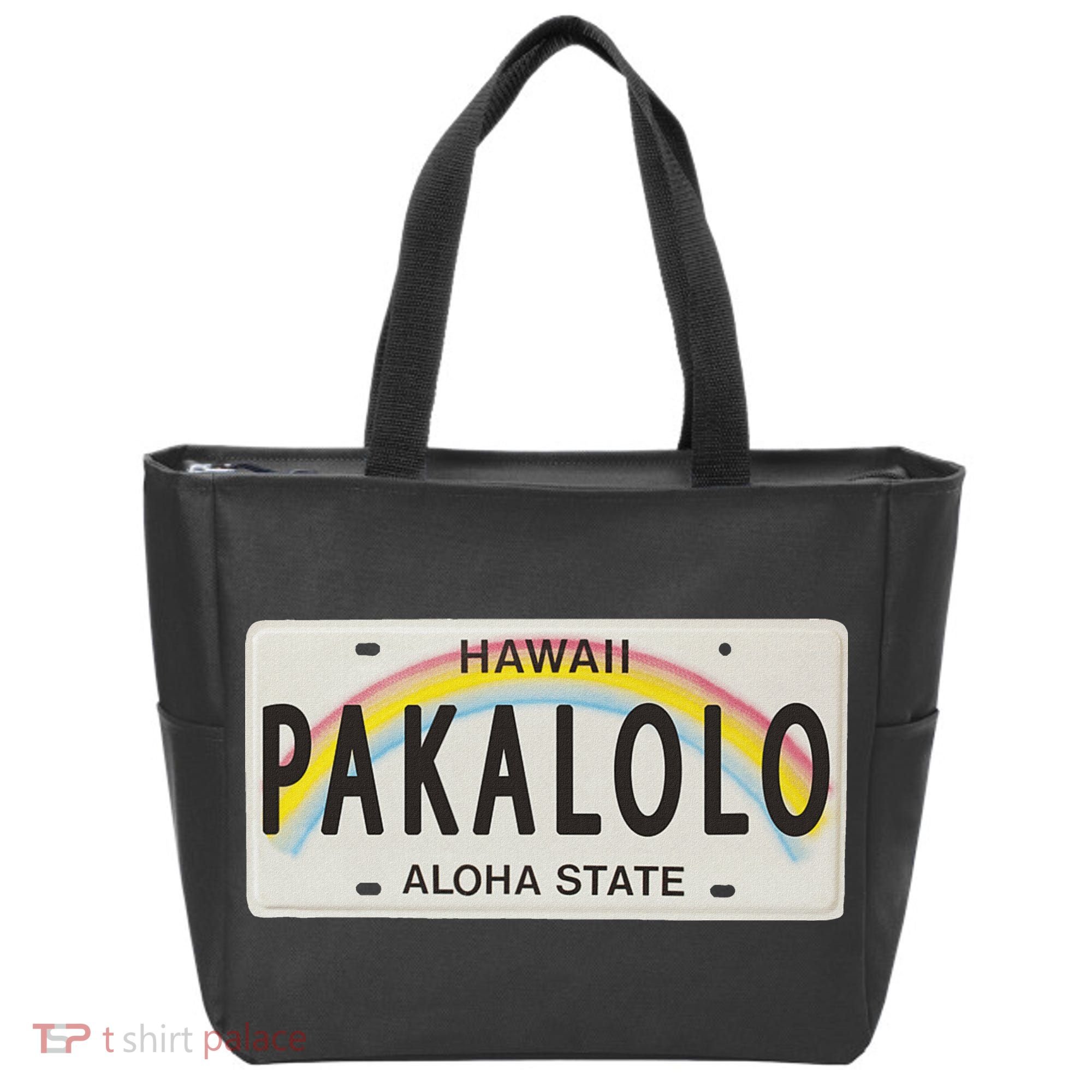 Pakalolo (Marijuana) Hawaii License Plate Tote Bag