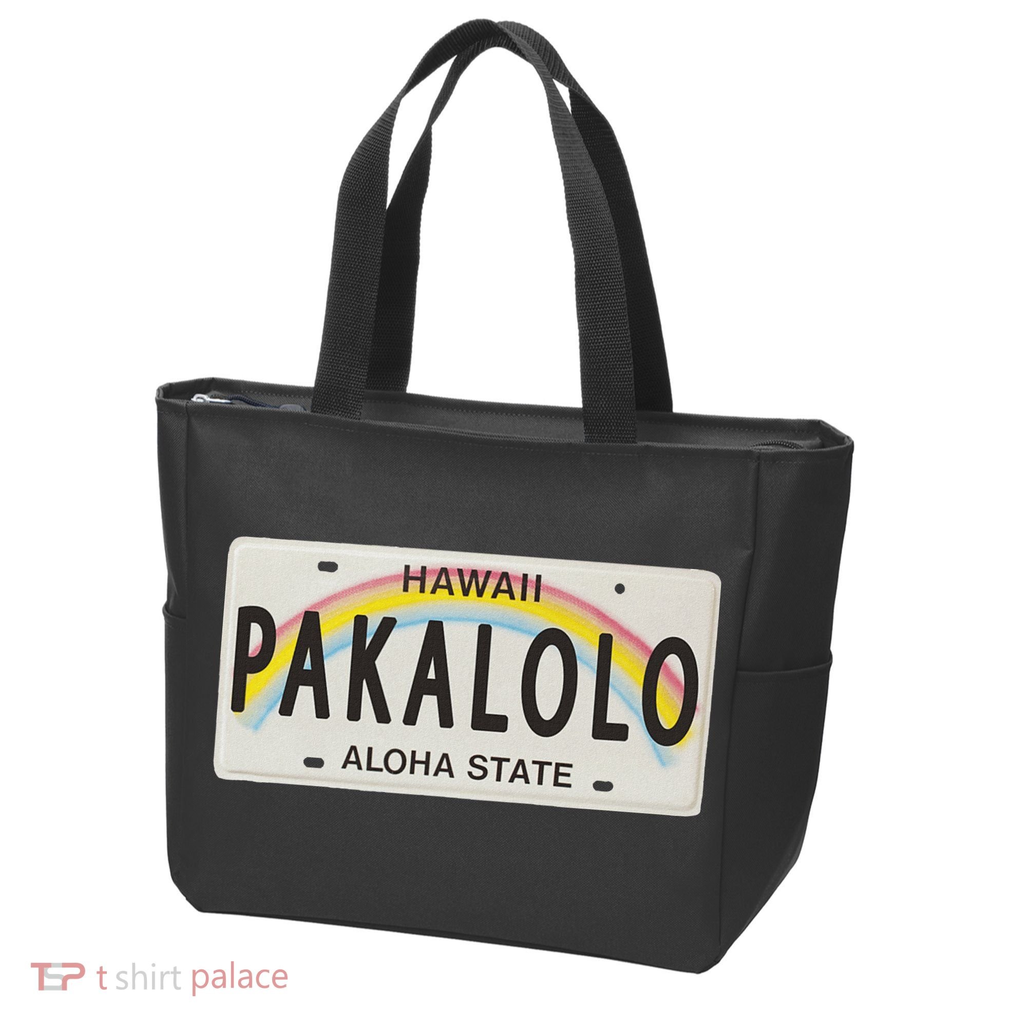 Pakalolo (Marijuana) Hawaii License Plate Tote Bag