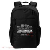 Project Manager Is Easy Funny Humor Backpack thumb 0