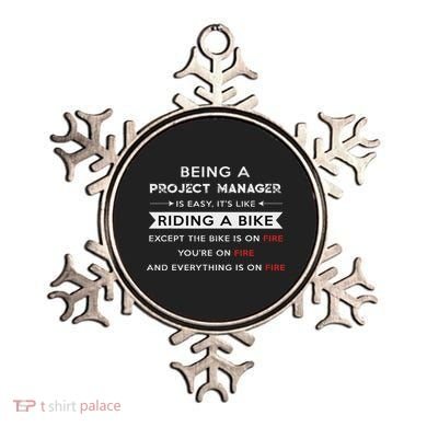 Project Manager Is Easy Funny Humor Ornament