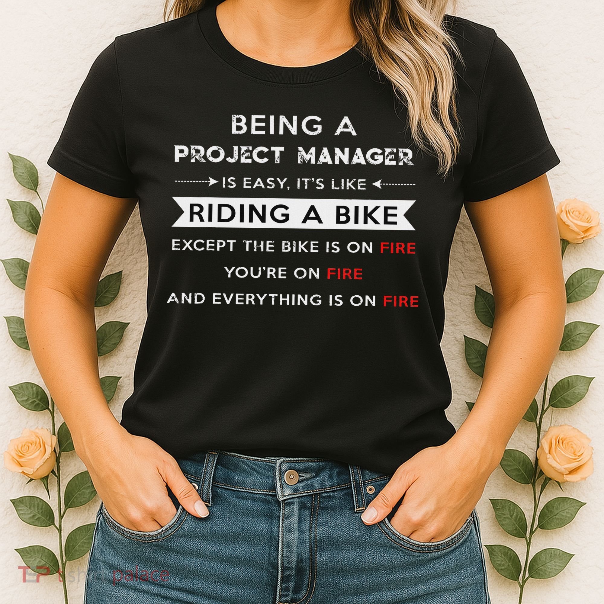 Project Manager Is Easy Funny Humor Women's T-Shirt
