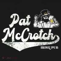 Pat McCrotch Irish Pub Leprechaun Funny St Patricks Day Doggie Tank thumb 4