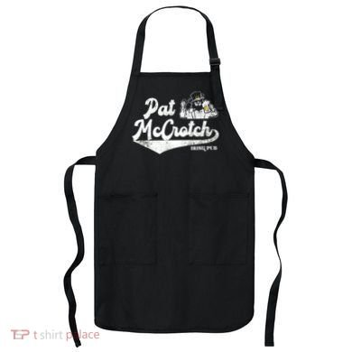 Pat McCrotch Irish Pub Leprechaun Funny St Patricks Day Apron