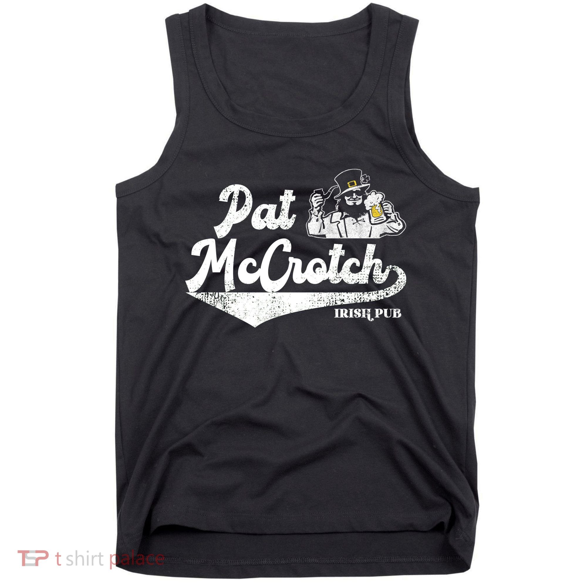 Pat McCrotch Irish Pub Leprechaun Funny St Patricks Day Tank Top