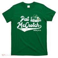 Pat McCrotch Irish Pub Leprechaun Funny St Patricks Day T-Shirt thumb 0