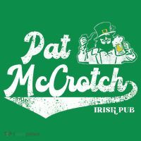 Pat McCrotch Irish Pub Leprechaun Funny St Patricks Day Women's Long Sleeve Shirt thumb 2