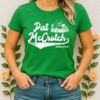 Pat McCrotch Irish Pub Leprechaun Funny St Patricks Day Women's T-Shirt thumb 2