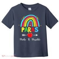 Paras Make It Possible Paraprofessional Funny Para Teacher Toddler T-Shirt thumb 0