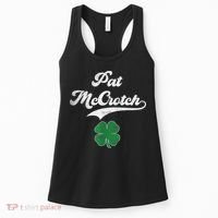 PAT McCROTCH Irish Pub Shamrock Funny St Patrick's Day Women's Tank Top thumb 0