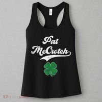 PAT McCROTCH Irish Pub Shamrock Funny St Patrick's Day Women's Tank Top thumb 3