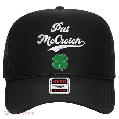 PAT McCROTCH Irish Pub Shamrock Funny St Patrick's Day Hat