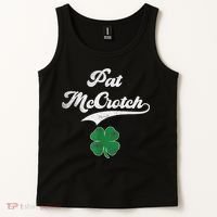 PAT McCROTCH Irish Pub Shamrock Funny St Patrick's Day Tank Top thumb 2