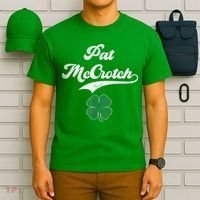 PAT McCROTCH Irish Pub Shamrock Funny St Patrick's Day T-Shirt thumb 6