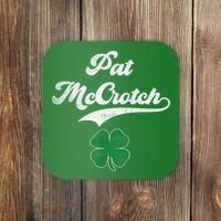 PAT McCROTCH Irish Pub Shamrock Funny St Patrick's Day Coaster thumb 0