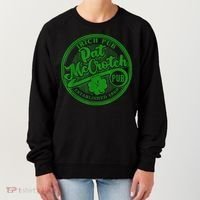 PAT McCROTCH Irish Pub Shamrock Funny St Patrick's Day Women's Sweatshirt thumb 0