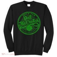 PAT McCROTCH Irish Pub Shamrock Funny St Patrick's Day Sweatshirt thumb 0