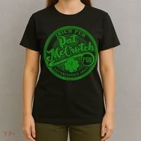 PAT McCROTCH Irish Pub Shamrock Funny St Patrick's Day T-Shirt thumb 4