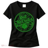 PAT McCROTCH Irish Pub Shamrock Funny St Patrick's Day Women's T-Shirt thumb 0