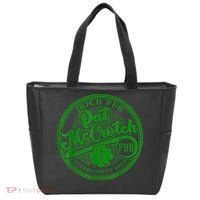 PAT McCROTCH Irish Pub Shamrock Funny St Patrick's Day Tote Bag thumb 0