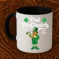 Pat Mccrotch Irish Pub Funny Leprechaun St Patricks Day Coffee Mug thumb 2