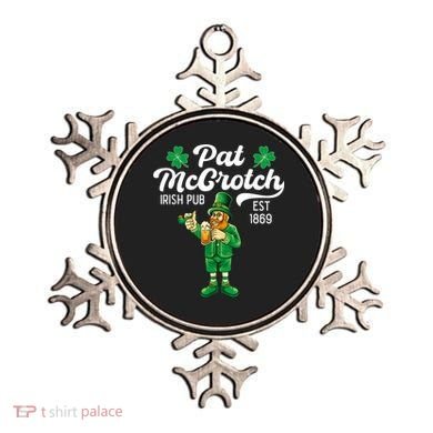 Pat Mccrotch Irish Pub Funny Leprechaun St Patricks Day Ornament