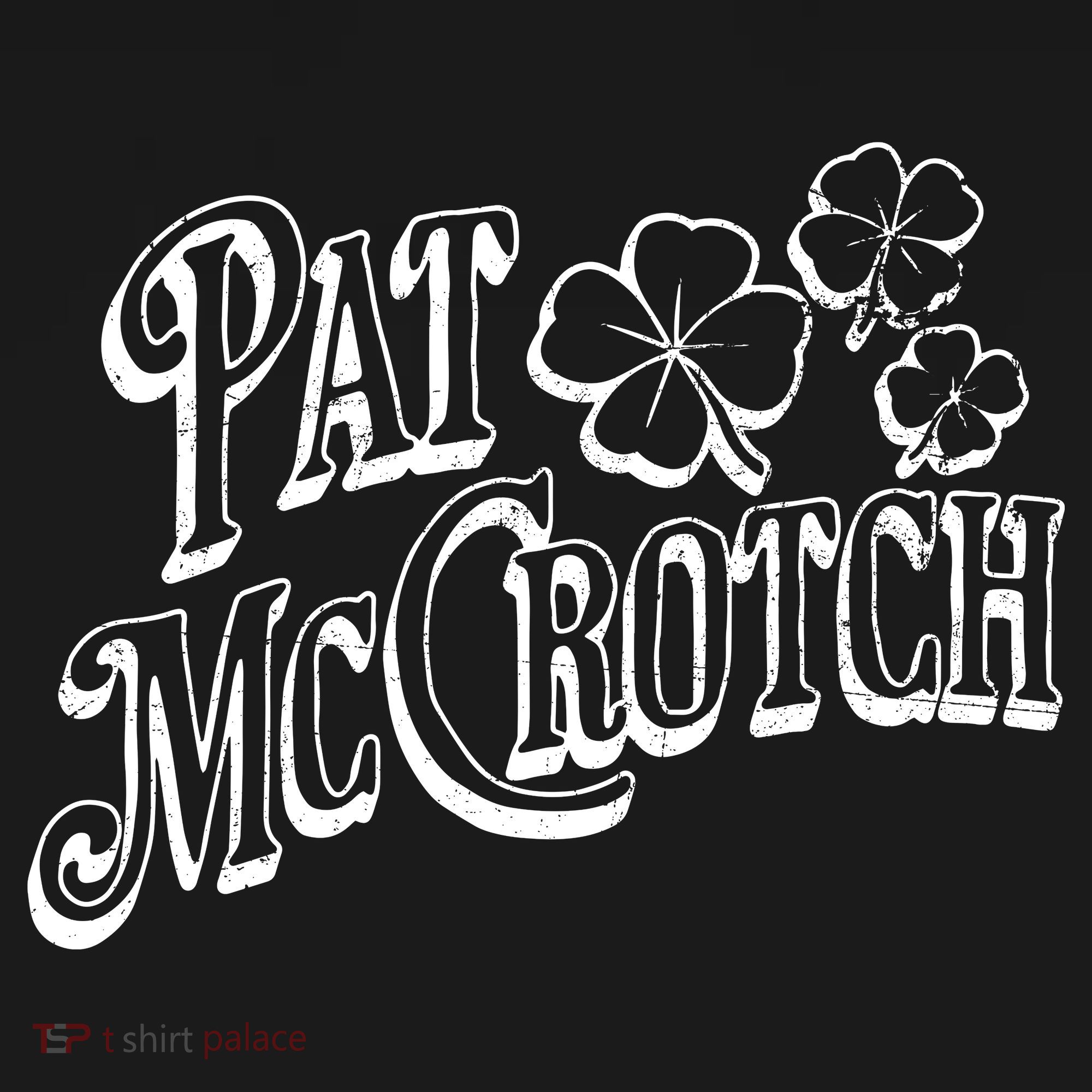 Pat Mccrotch Irish Pub St. PattyS Day Lucky Clover Visor