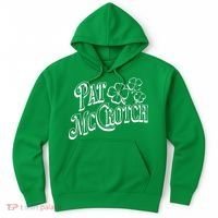 Pat Mccrotch Irish Pub St. PattyS Day Lucky Clover Hoodie thumb 0
