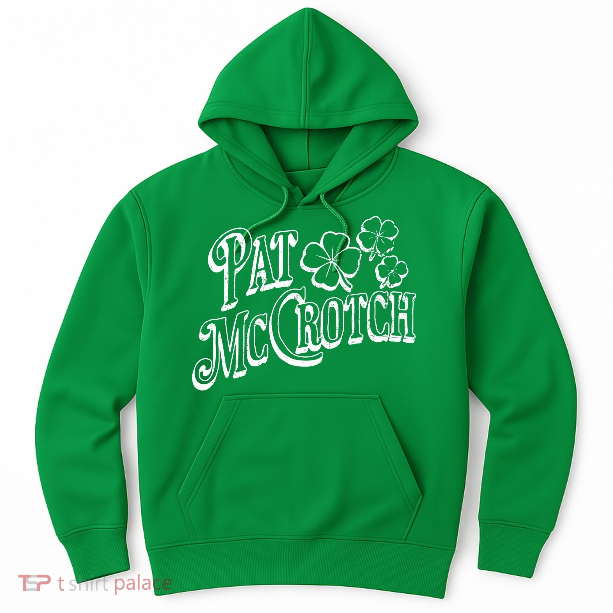 Pat Mccrotch Irish Pub St. PattyS Day Lucky Clover Hoodie